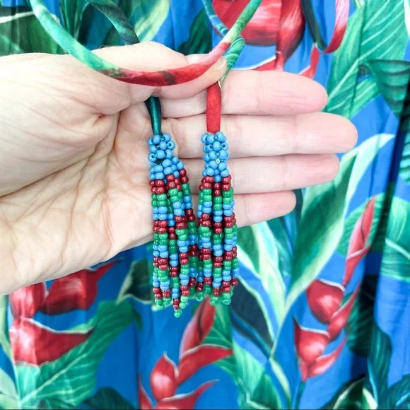 Anthropologie FARM Rio Dream Garden Midi Dress - Picture 8 of 10